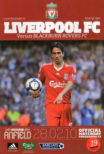 Match programme
